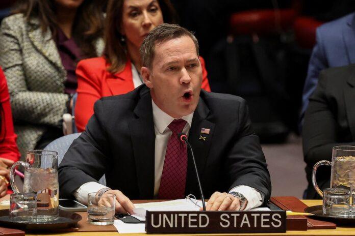 The US ambassador to the UN, Mike Waltz (REUTERS/Brendan McDermid)