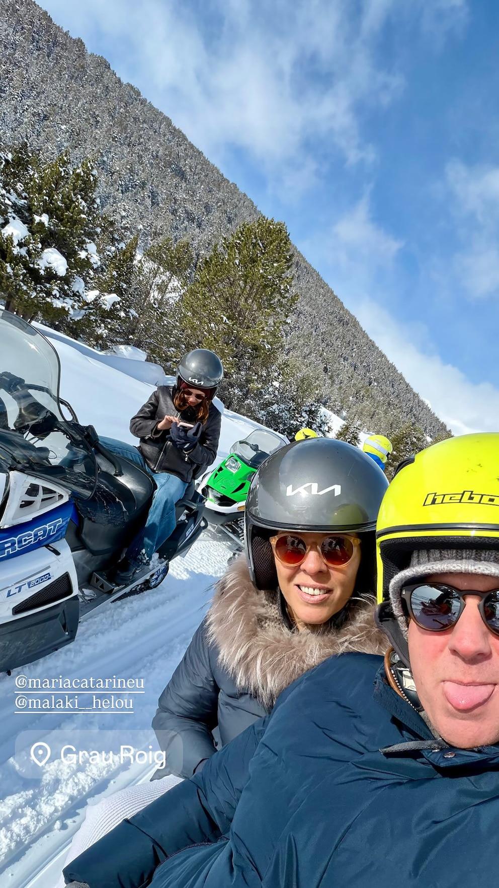 Franco Colapinto showed the particular challenge he performed in the snow: “I never had so much fun”