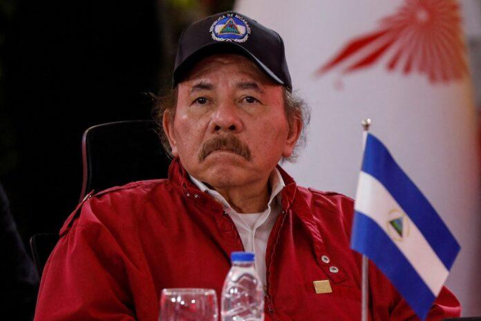 The president of Nicaragua, Daniel Ortega, in Caracas.(REUTERS/Leonardo Fernandez Viloria)