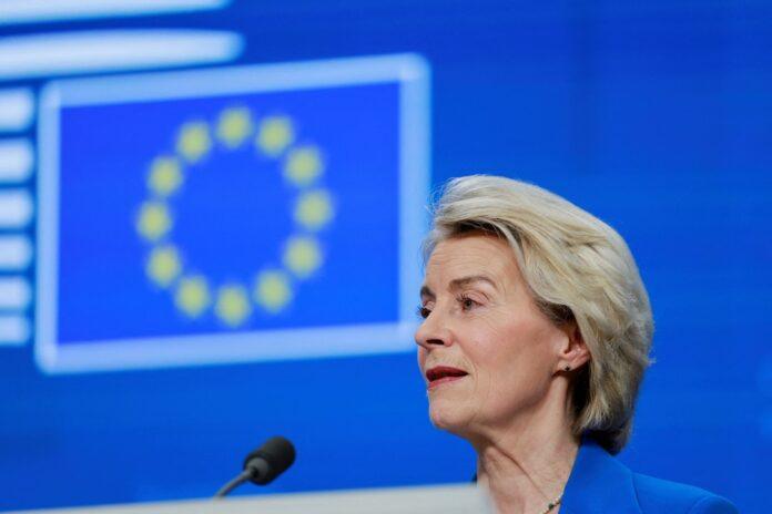 The president of the European Commission, Ursula von der Leyen (REUTERS/Stephanie Lecocq)