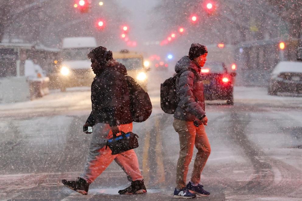 A “nor’easter” storm threatens more than 50 million people in the US