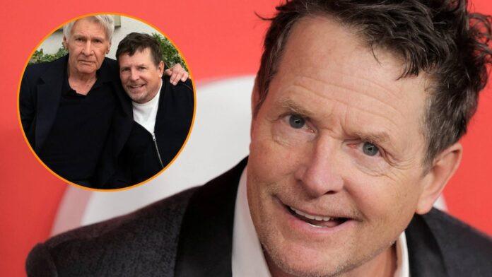 Michael J. Fox's participation with Harrison Ford explores the impact of Parkinson's on daily life through humor and authenticity (Apple TV/REUTERS)