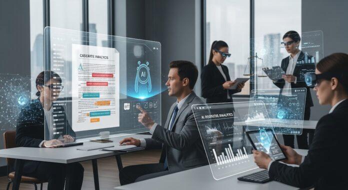 The technology sector leads the adoption of AI, with six in 10 employees reporting frequent use.(Illustrative Image Infobae)