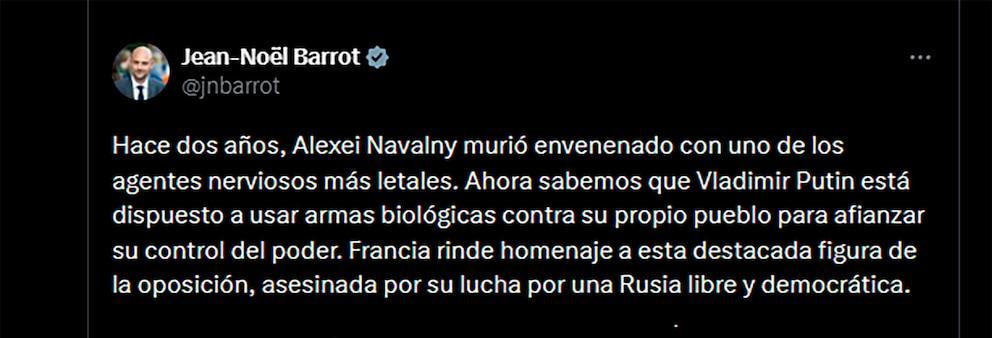 France warned that Vladimir Putin is “willing to use biological weapons against his own people”