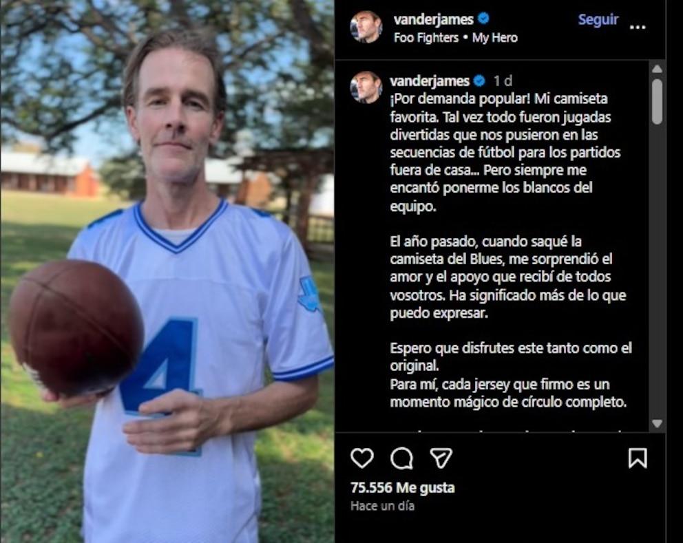 James Van der Beek: this is how he lived his fight against cancer