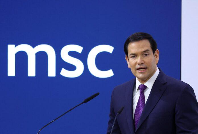 US Secretary of State, Marco Rubio, in Munich (REUTERS/Thilo Schmuelgen)