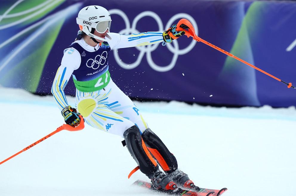 She overcame serious injuries and made history at the Winter Olympic Games: the Argentine skier who races like an F1, but on ice