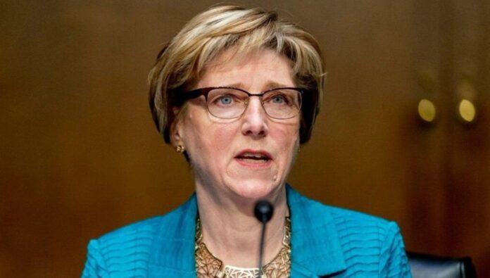 The chargé d'affaires of the United States in Venezuela, Laura Dogu