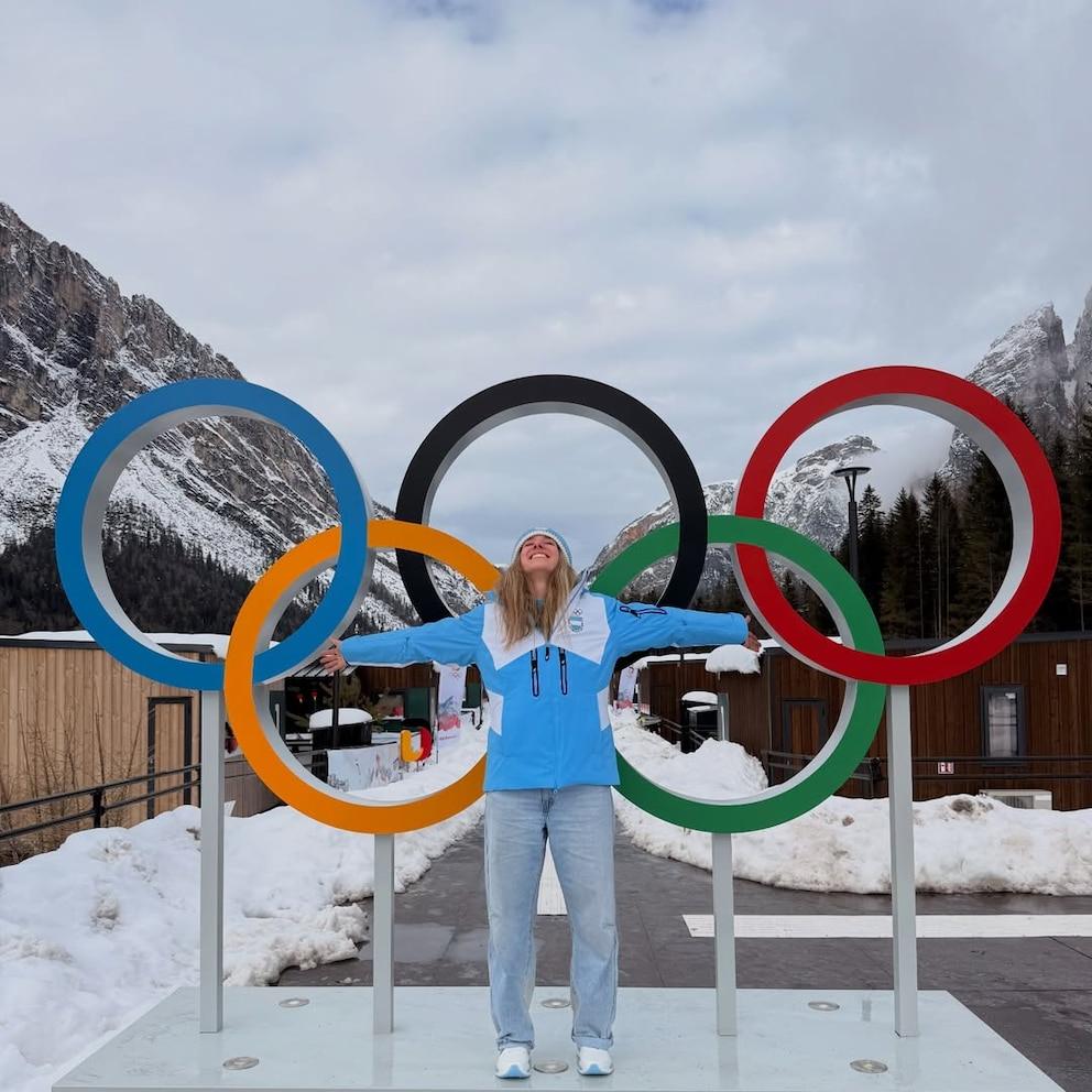 She overcame serious injuries and made history at the Winter Olympic Games: the Argentine skier who races like an F1, but on ice