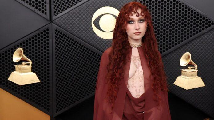 Chappell Roan caused a stir upon his arrival at the 2026 Grammys. (REUTERS/Mario Anzuoni)