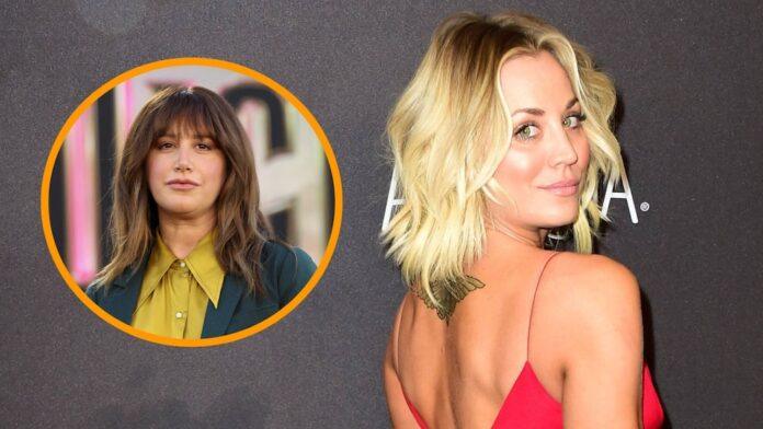 Kaley Cuoco criticized the essay Ashley Tisdale wrote after feeling left out.(Reuters. AFP)