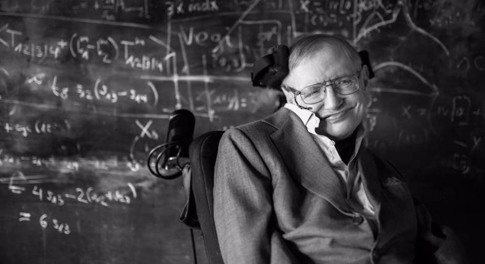 The phrase attributed to Stephen Hawking and reveals who has the strongest and loudest minds