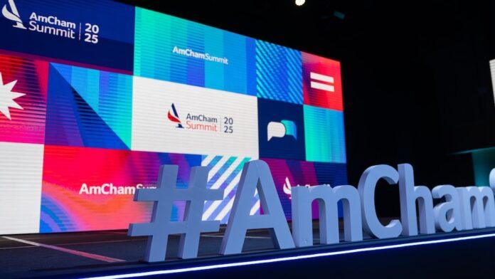 AmCham celebrated the trade agreement signed between Argentina and the United States.(Jaime Olivos)