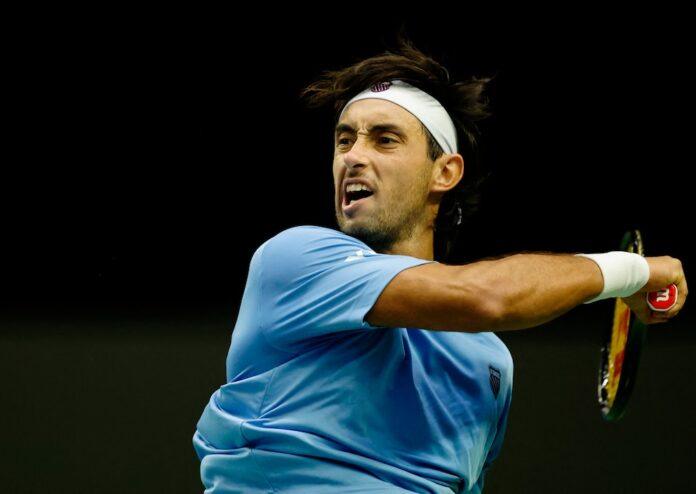 Thiago Tirante during his match against Hyeon Chung (Source: REUTERS/Kim Soo-Hyeon)