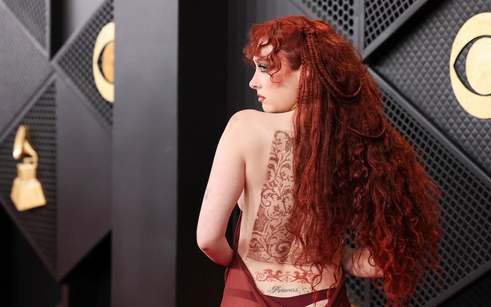Chappell Roan faced criticism for the translucent dress she wore at the 2026 Grammys