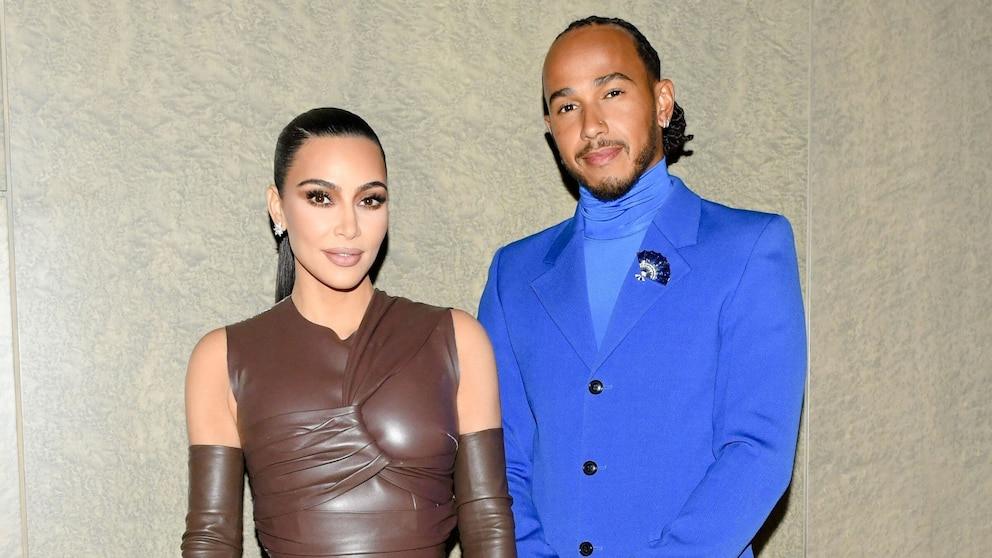 Private conversation between Kim Kardashian and Lewis Hamilton exposed during the Super Bowl: “I don't take just any girl to meet my mom”