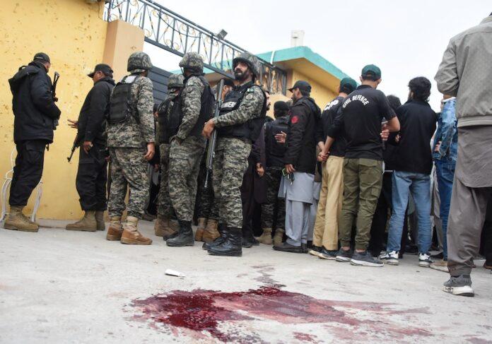 At least 31 people died in a suicide attack at a mosque in Islamabad (REUTERS/Waseem Khan)