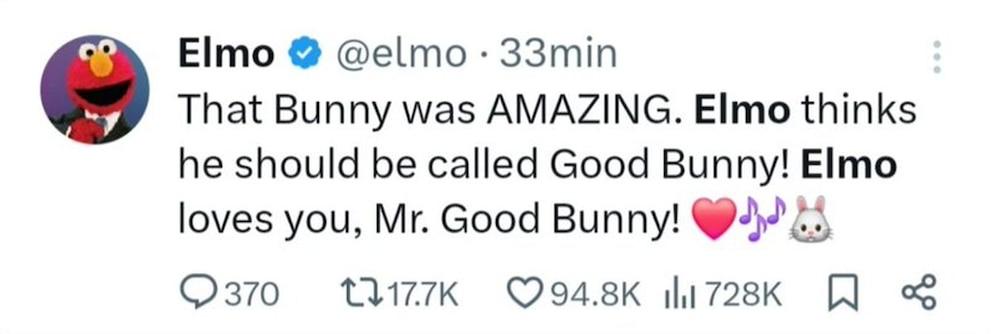 Celebrities react to Bad Bunny's show that celebrated the Latin community at the Super Bowl