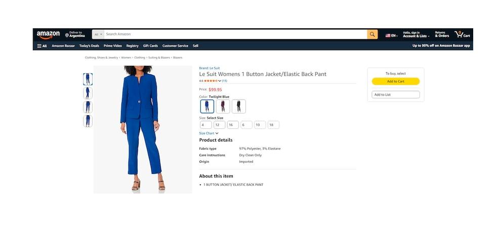 “I bought it on Amazon and paid USD 50”: the imported Bullrich suit that reignited the controversy over the price of the clothing