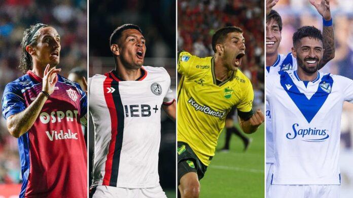 Unión, San Lorenzo, Defensa and Vélez