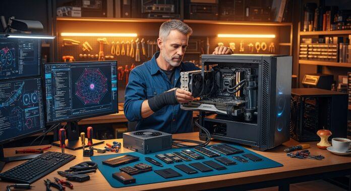 Despite the crisis, some companies have seen their income grow thanks to customers willing to pay for high-performance PCs.(Illustrative image Infobae)