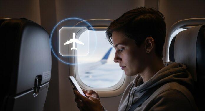 Airlines maintain the requirement for airplane mode for practical reasons, not safety.(Illustrative Image Infobae)