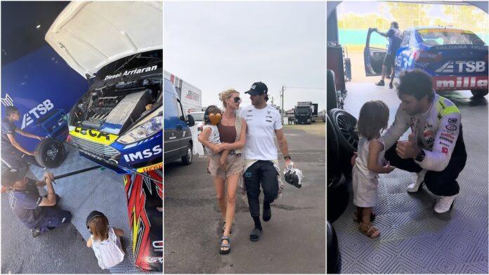 Nicole Neumann, Manu Urcera and an afternoon of pure iron at the Paraná racetrack