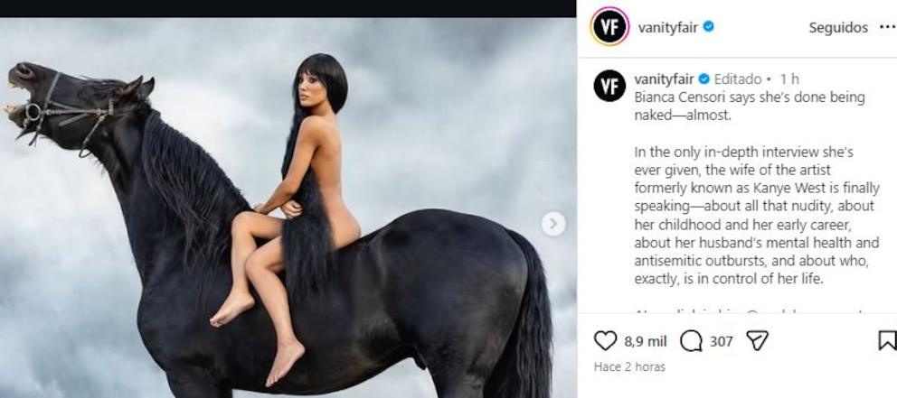 Bianca Censori speaks for the first time about the controversial outfits she has worn with Kanye West: “I have had an obvious obsession with nudity”